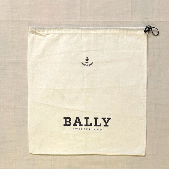BALLY Final Markdown! White Drawstring Gray Cream Dust, Store, Travel Bags Set 3 - Picture 3 of 8